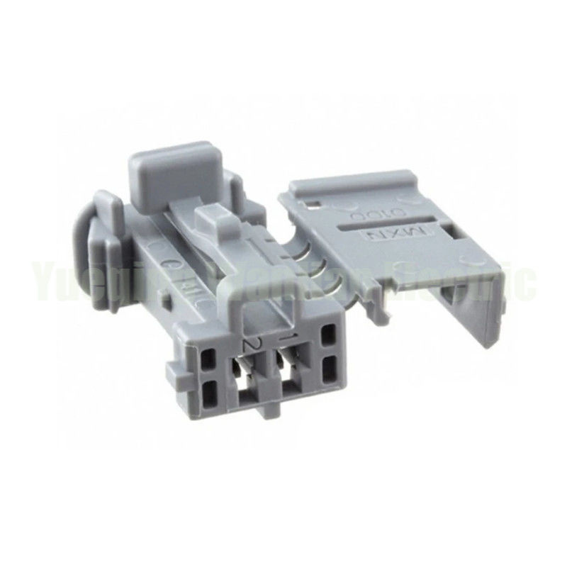 2 Pin 98817-1028 Conectores Molex de marca Casas retangulares Conector de recipiente série cinza