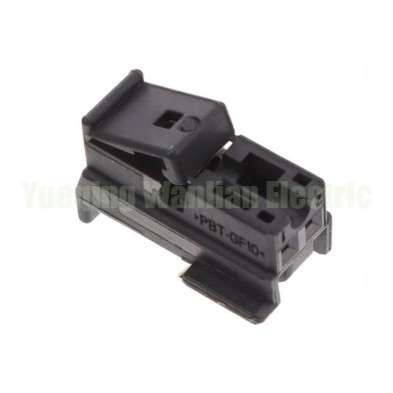 2 pin 1-929080-5 conector de arnês de fiação plug com terminais soquete casa série de conector preto