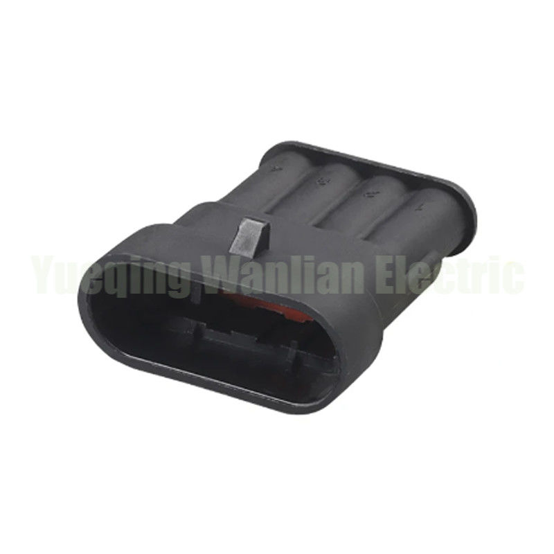 282106-1 Conector automático de 4 pines Conectores elétricos e tomada automática impermeável selada