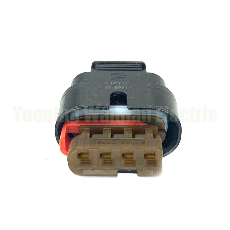 4 pin 1-1456426-6 conector de sensor automático feminino conector de sensor de oxigénio