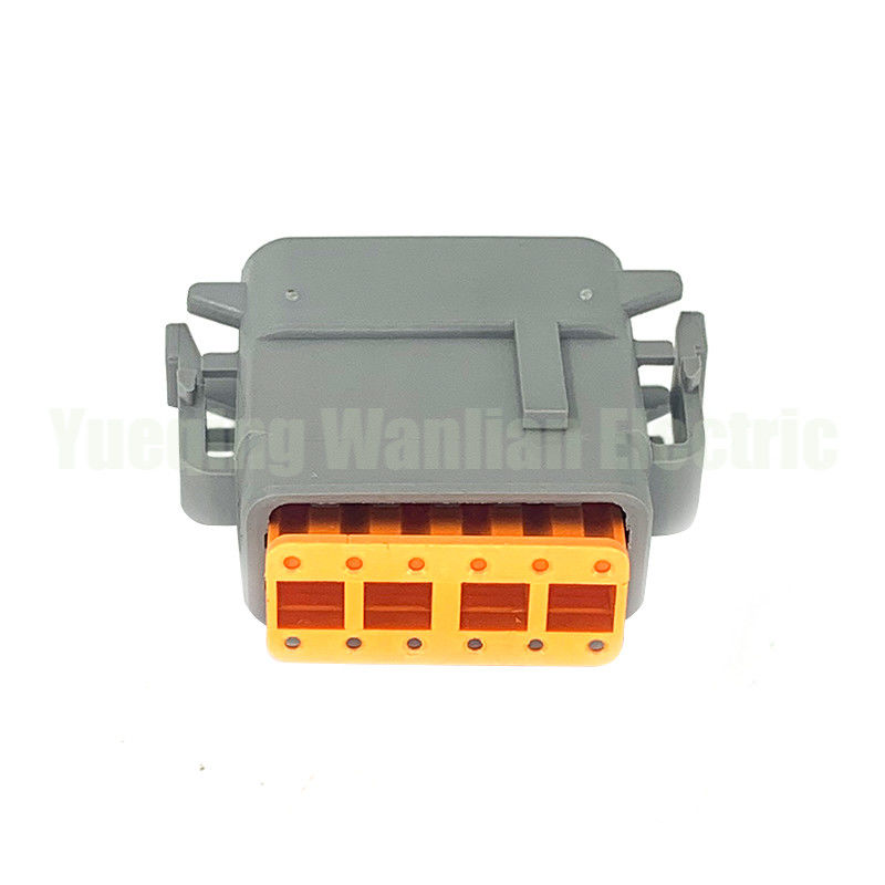 12 pin DTM06-12SA ATM06-12S conector à prova d'água do banco de dobrador do conector de placa de soldagem de PCB