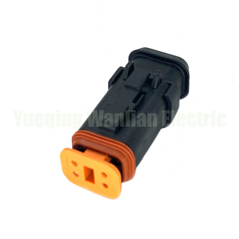 4 pin DT06-4S-EP11 plugue elétrico de plástico conector de cabos de arnês de fiação à prova d'água conector de cabo Female Connector With Long End Cap