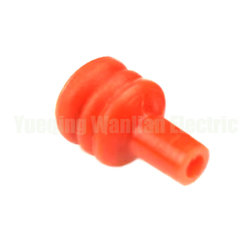 Vermelho 184140-1 Auto Plug Rubber Seal Super Wire Seals para conector de automóveis
