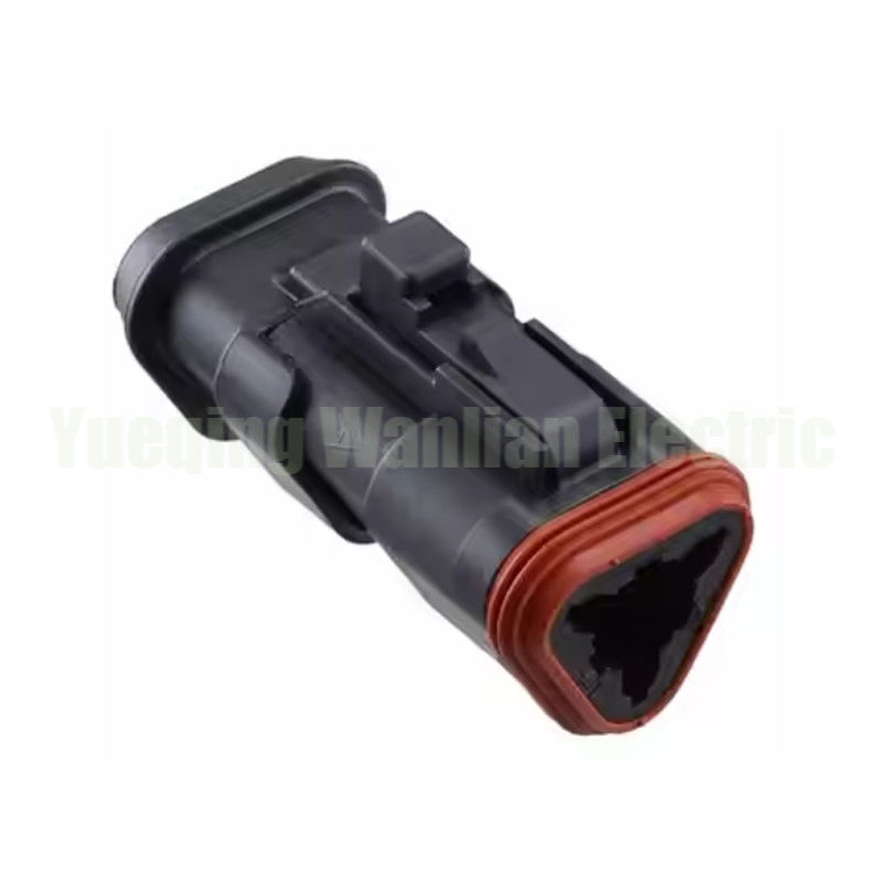 DT06-3S-EP11 Deutsch DT Negro 3 Pins Conector masculino e feminino com tampa de ponta longa