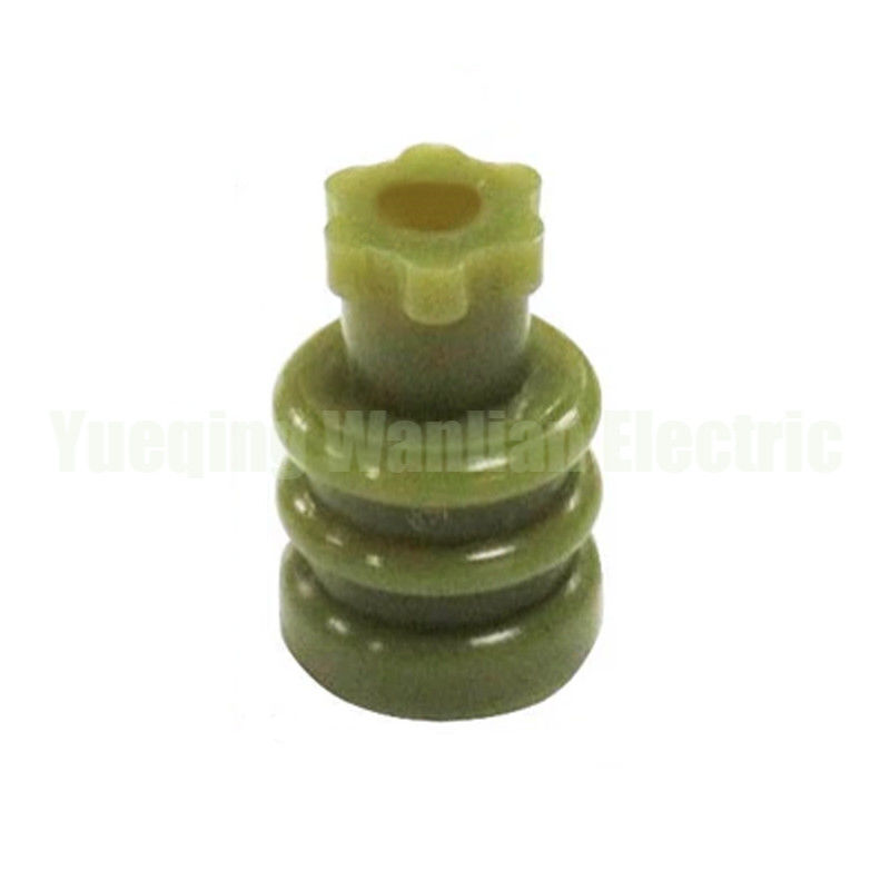 RS220-01100 Selo de fio de borracha verde Auto Superseal Selo de fio para conector de fiação Auo