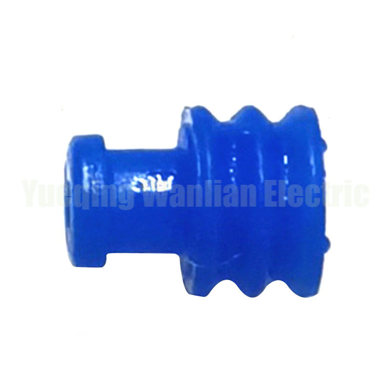 7158-3031-90 Selo de fio de silicone azul ODM OEM para conectores à prova d'água