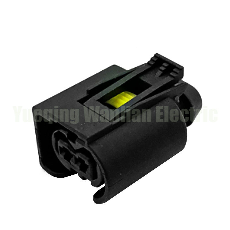 Negro 2 Pin 09441261 Conector de injetor Diesel
