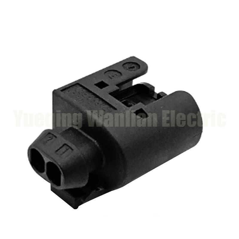 Negro 2 Pin 09441261 Conector de injetor Diesel