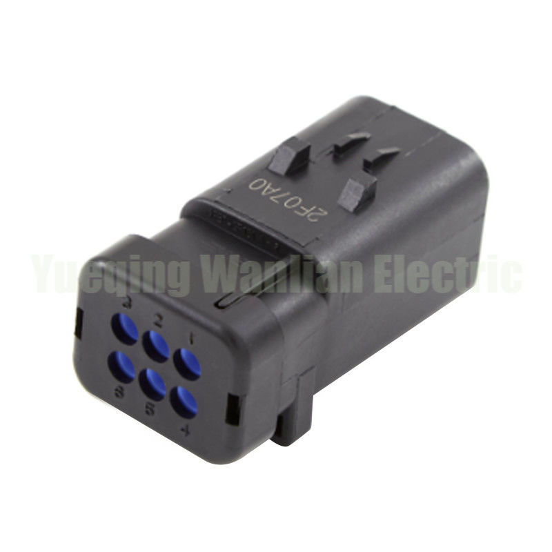 776434-1 AMPSEAL Conector de fio masculino selado 6 pin para escavadeira escavadeira Camshaft sensor plug harness