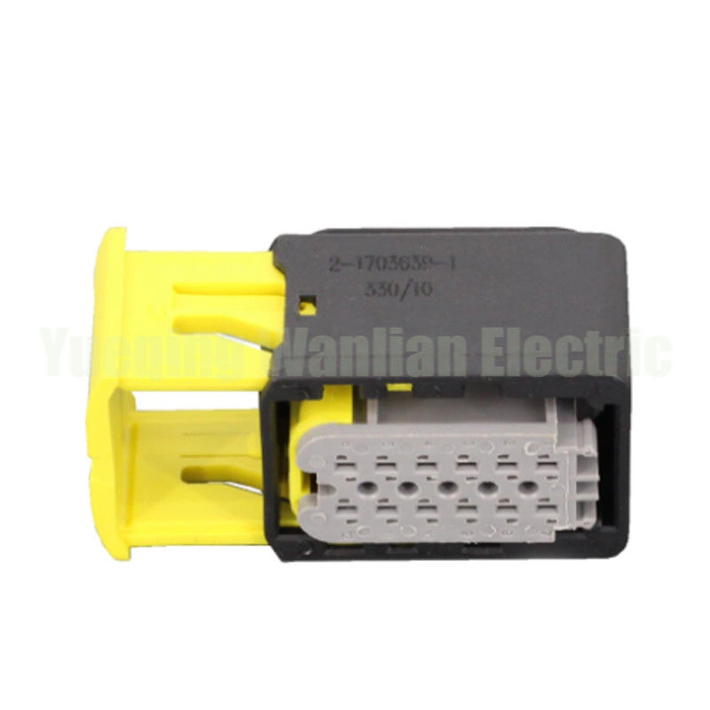 2-1703639-1 Conector HDSCS de 12 pinos Conectores elétricos para automóveis resistentes à água