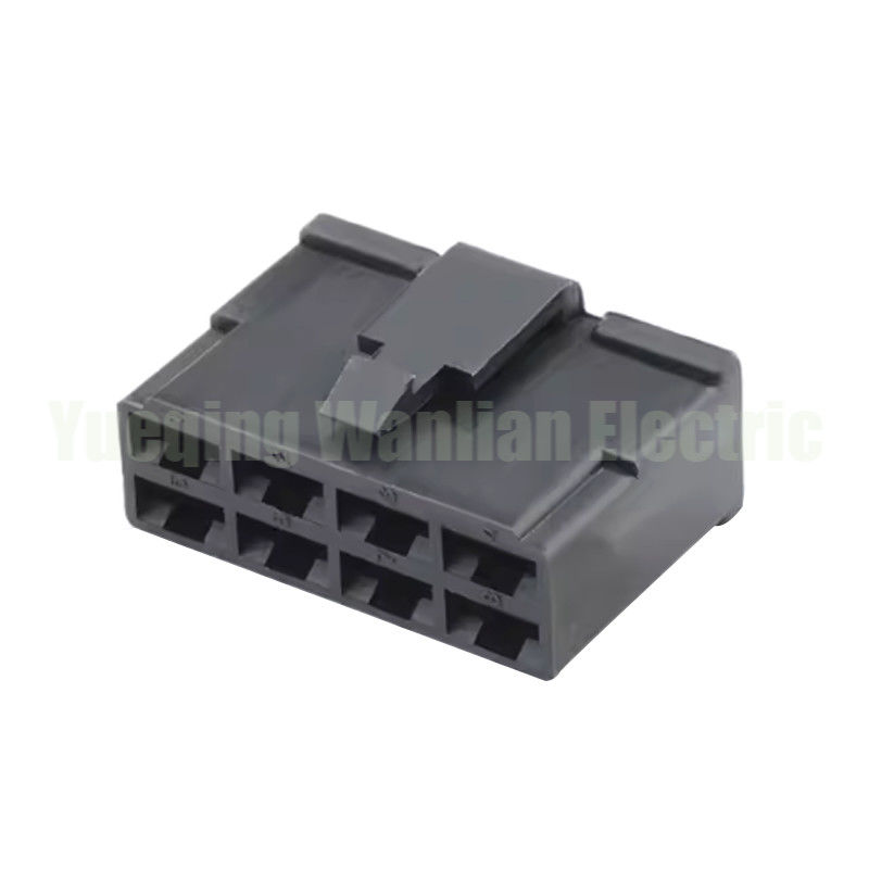 8 Pin 7123-2880 Conector de plástico eléctrico para automóveis, Conectores de arnês de fiação de automóveis negros