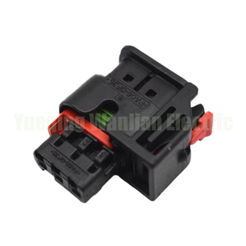 3 Pin 1488992-5 1.2 Série Auto Waterproof Plug AC Assembly Conector elétrico preto cabo de fiação Socket