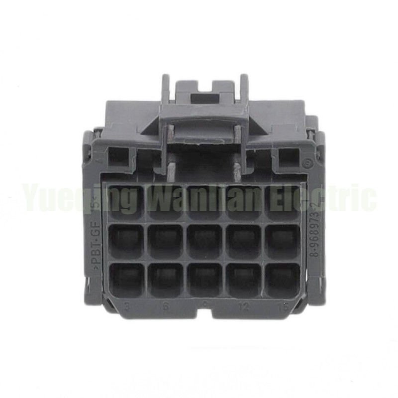 15 Pin 8-968973-2 Amplificador de Áudio de Automóvel Plug Wire Harness Cable Socket