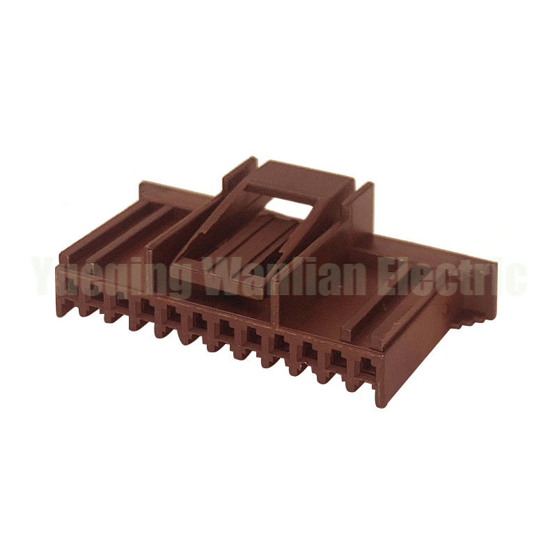 12 Pin 211PC122S1017 Conector feminino sem vedação Conector automático cor marrom FCI