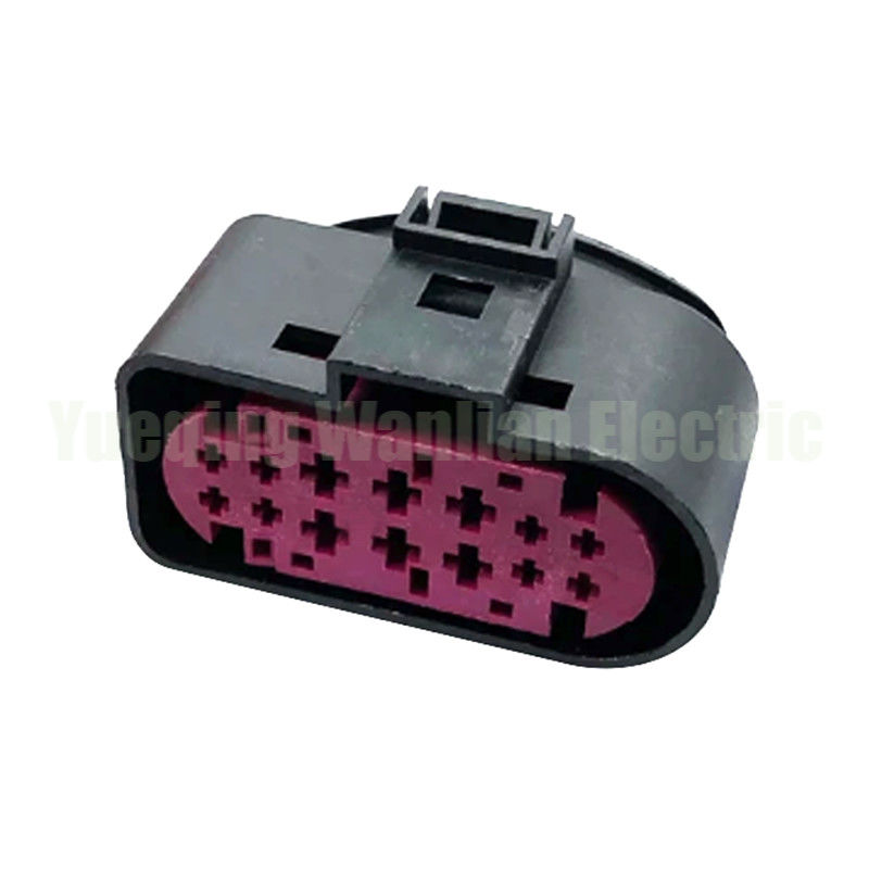 14 Pin 1J0973737 1719105-1 Farol de carro Luz de xenônio Luz de auto-plug Luz do farol lâmpada tomada conector à prova d'água