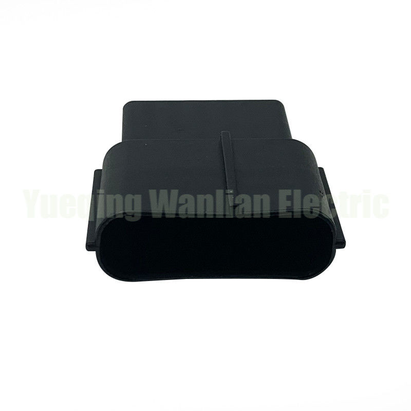 6 pin WL0631-1.5-11 Acelerador impermeável do automóvel Pedal de aceleração Plug Black Connector
