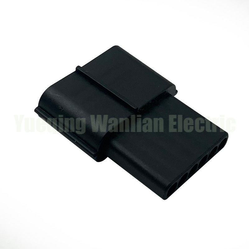 6 pin WL0631-1.5-11 Acelerador impermeável do automóvel Pedal de aceleração Plug Black Connector