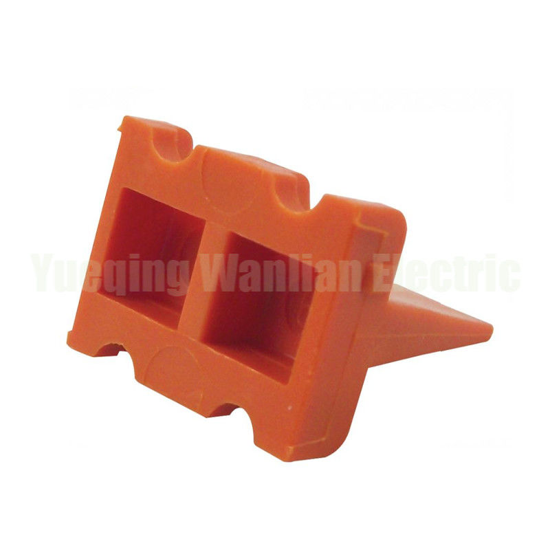 WP-4P Acessórios de conectores para automóveis Conector de bainha de plástico laranja