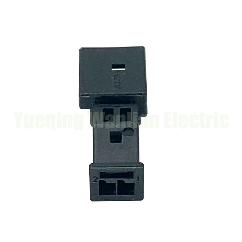 2 pinos 1-968699-1 tomada de fio de luz de atmosfera de carro conector de chifre alto automático