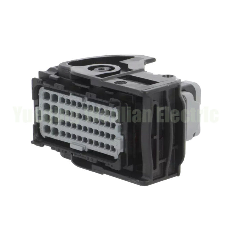 48 Pin 64320-1318 Plug de fiação modular híbrida selada saída de fio esquerdo conector preto