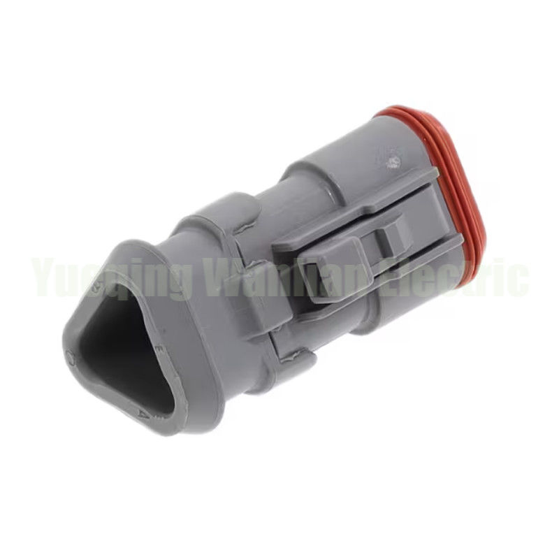 3 pinos DT06-3S-CE04 Conector Automóvel Cobertura de cauda plana Conector de arnês de fiação plug-in à prova d'água WL3032T3-1.6-21
