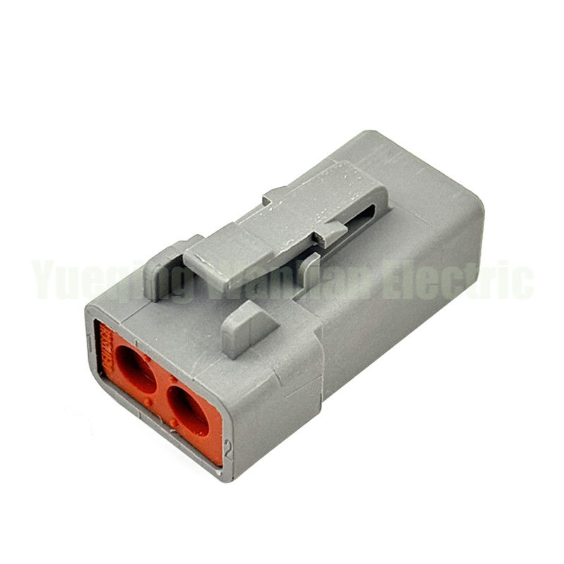 2 pin DTP06-2S ATP06-2S Deutsch DTP Receptacle Connector Housing 6.71mm Pitch 2 Way 1 fileira